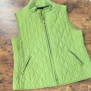 Relativity Lime Quilted Vest for Women